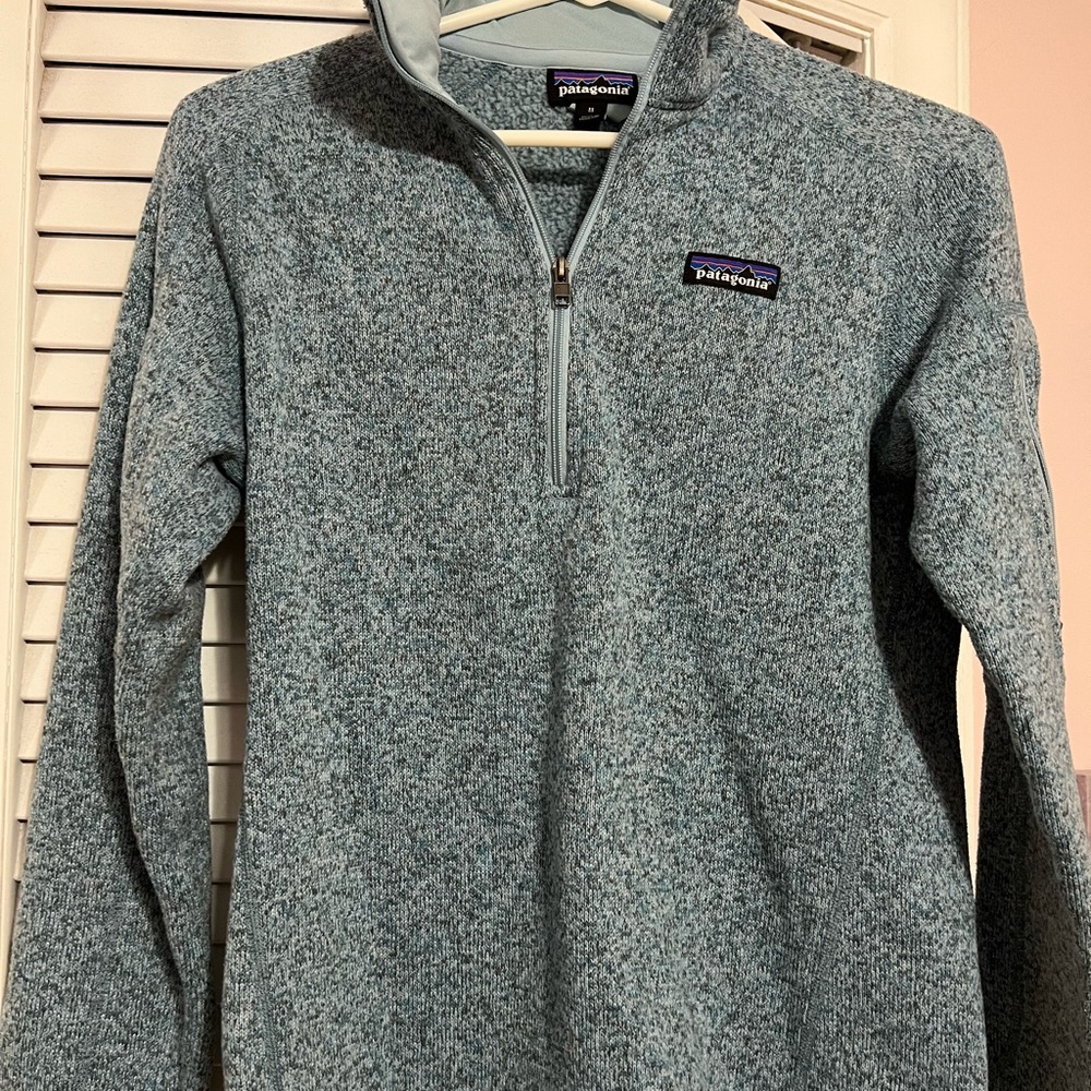 Patagonia Women's Better Sweater 1/4 Zip Pullover, size medium